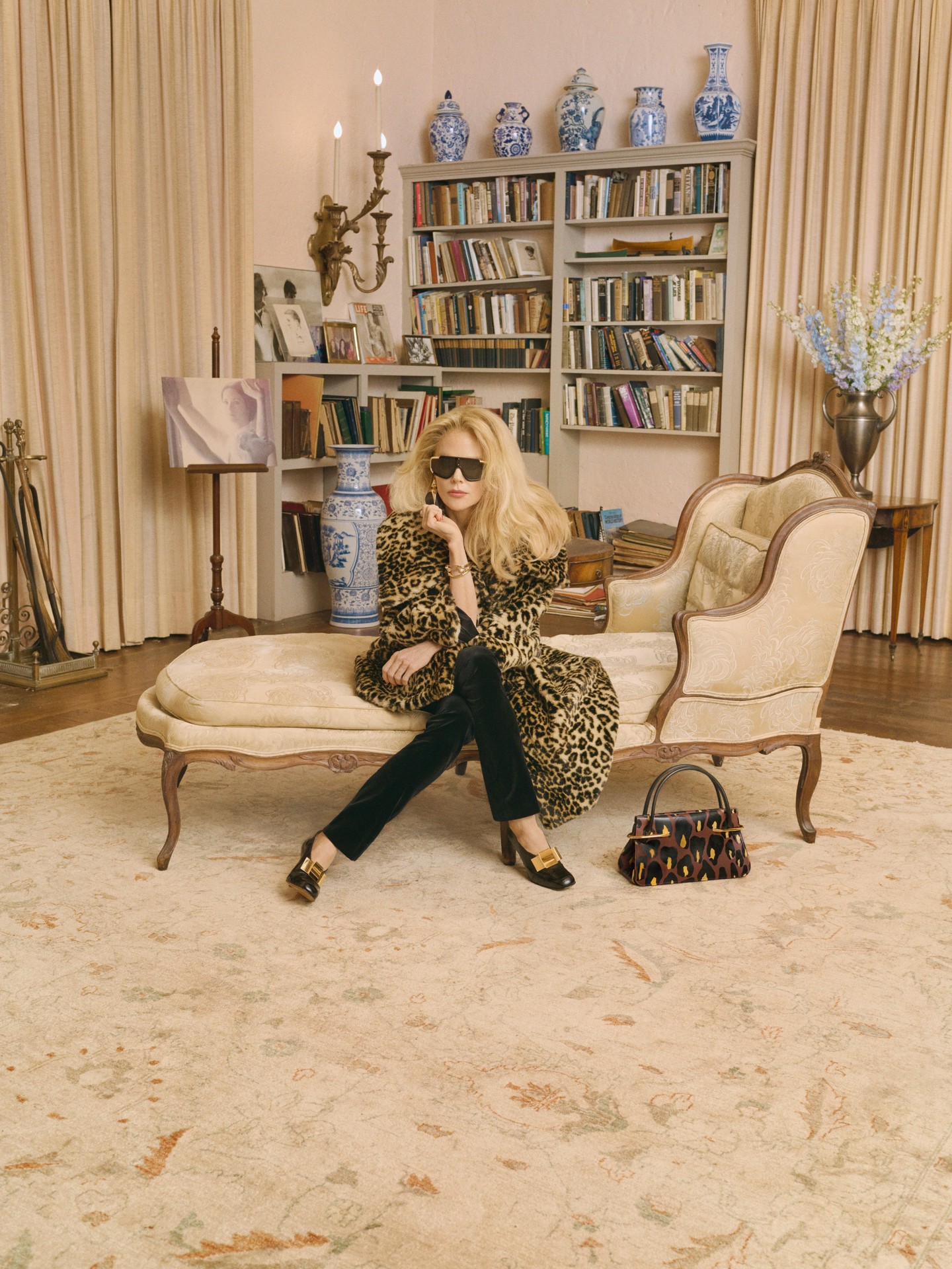Faux Fur Leopard Coats