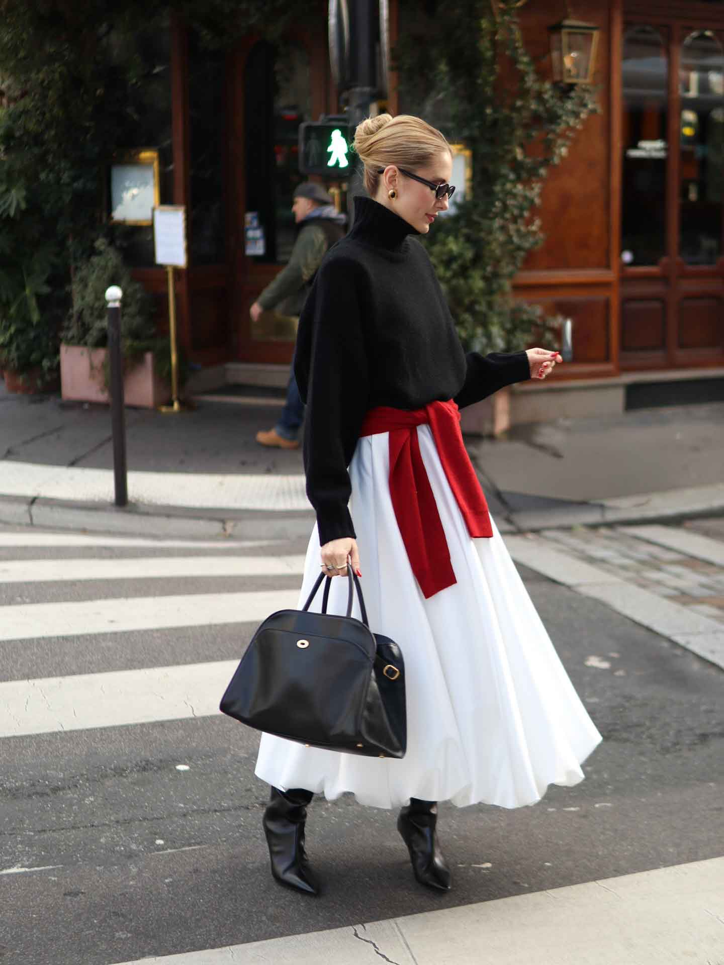 Wool Cashmere Sweaters Black