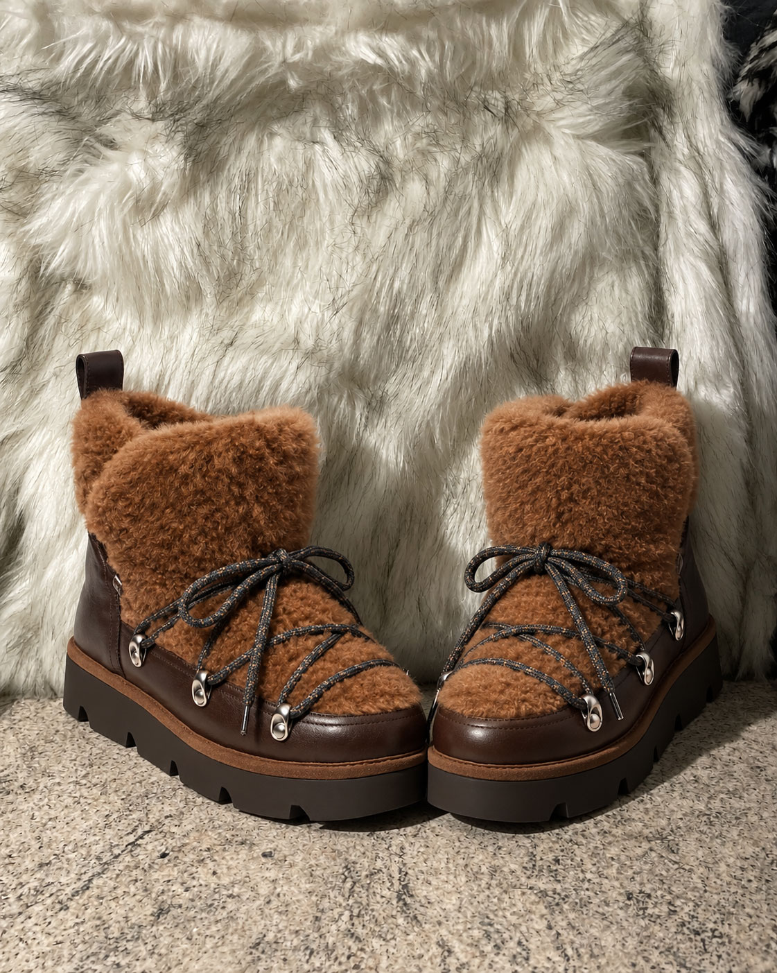 snow boots luxury Brunello Cucinelli Snow Boots Brown High End Snow Boots