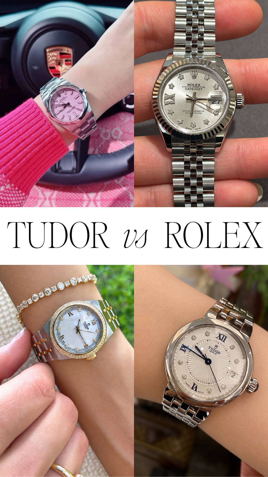Tudor Vs Rolex Watches