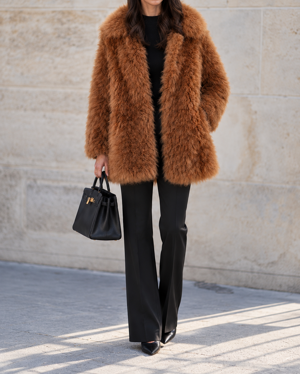 genuine shearling coats for women Genuine Shearling Coats For Women