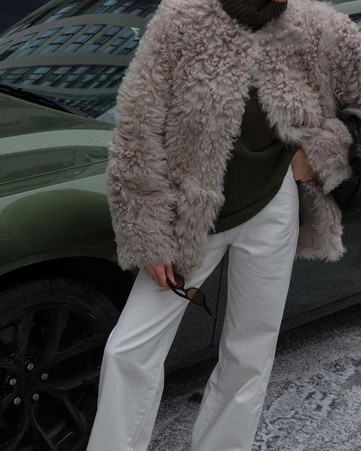 Luxury shearling coats bring plush texture and effortless sophistication to cold-weather street style Luxury Shearling Coats